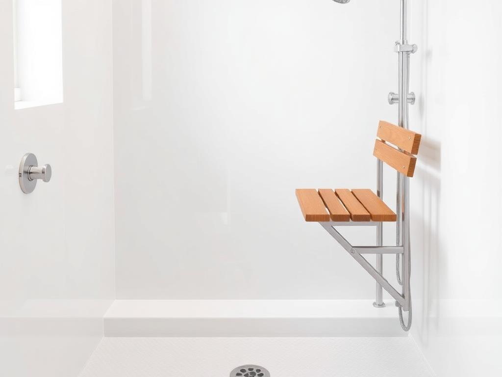 Optional Built-In or Folding Seating